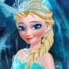 Jégvarázs Elsa sminkelős